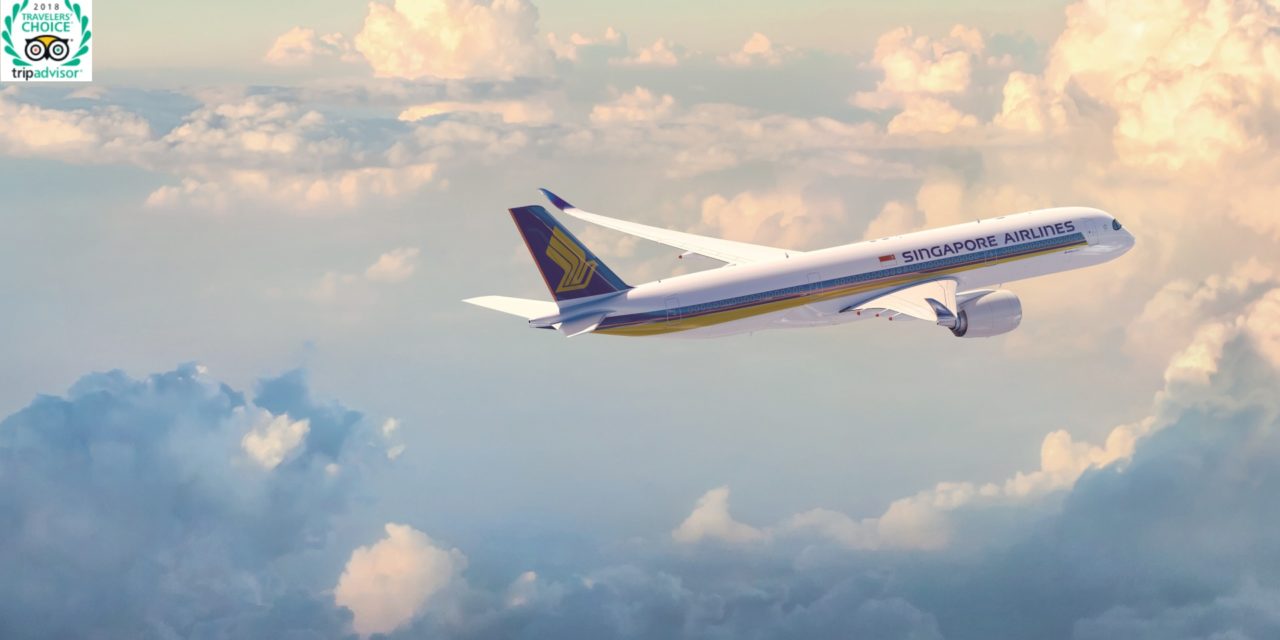 Singapore Airlines tops the 2018 TripAdvisor Travellers’ Choice awards