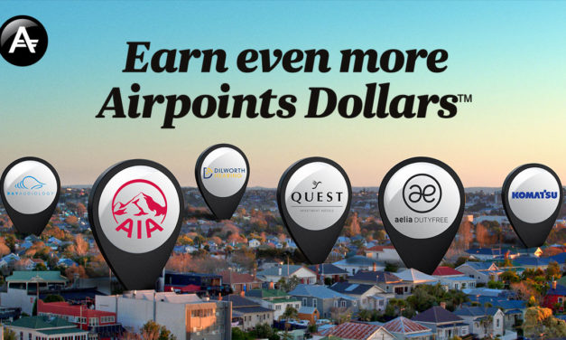 Five new places to earn Air New Zealand Airpoints